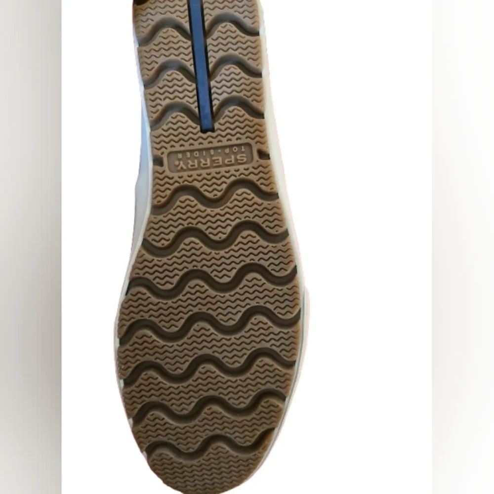 Sperry Men's Top Sider Bahama Gray and Black Canvas And Suede Chukka‎ Boots 10.5